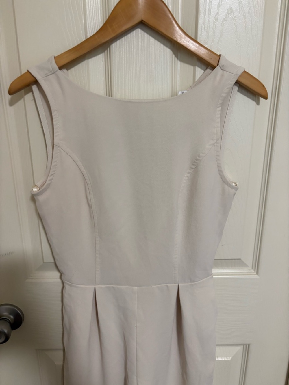 Revolve Song of Style Ivory Sleeveless Jumpsuit workwear semi formal - Picture 3 of 8